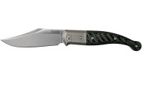 Складной нож LionSteel Gitano, сталь Niolox, рукоять Carbon fibre