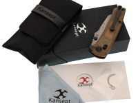 Складной нож Kansept Main Street, сталь Damascus, рукоять Ultem