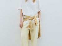 Футболка оверсайз с вышивкой, Белый