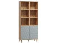 Стеллаж Теджонс 93x205 Ромб Мятный