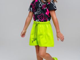 Шорты трикотажные для девочек, 2 шт в комплекте