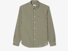 Мужская рубашка Lacoste стандартного кроя в клетку