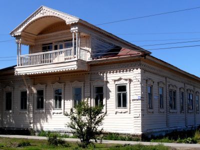 Деревянный одноэтажный Дом купца Курбатова