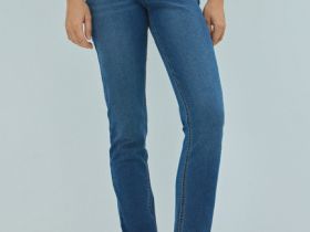 Базовые узкие джинсы, Синий