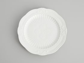 Тарелка Emboss White I