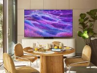 Телевизор Samsung 85" Neo QLED QN80F 4K Mini LED, Процессор NQ4 AI Gen2, Vision AI Smart ТВ (2025) QE85QN80FAUXRU черный