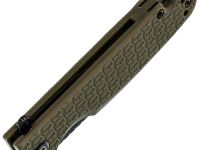 Складной нож Daggerr Dopey olive BW DL, сталь 8Cr14MoV, рукоять FRN