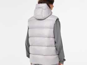 Мужская стёганая жилетка Lacoste с капюшоном