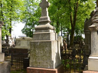 Могила Толстого Ф.П. (1783-1873), скульптора, художника