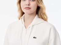 Женская толстовка Lacoste с капюшоном на молнии