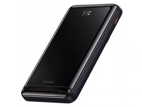 Внешний аккумулятор Baseus Wireless Kickstand Magnetic Bracket 10000mAh 20W (синий) (PPCXZ10)