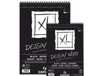 Альбом для графики на спирали Canson " XL Black" 21х29,7 см 40 л 150 г