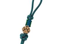 Темляк для складного ножа с бусиной "Azure Track", B/G/C