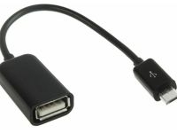 Адаптер K-08 OTG to Micro-USB (черный)