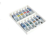 Набор акрила Гамма "Студия" туба 9 мл * 12 цв, картон. упак.