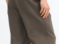 Чиносы изо льна, Коричневый