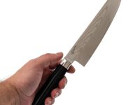 Кухонный нож Kiritsuke Tuotown, сталь VG-10, обкладка damascus, G10