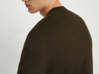 Джемпер прямого силуэта с добавлением шерсти