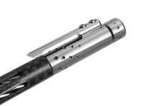 Тактическая ручка Lionsteel Nyala NY FC GYS, корпус карбон/титан, Grey Shine