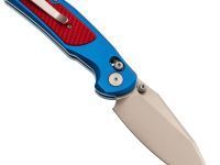 Складной нож Trivisa Hornet-08L, сталь 14C28N, рукоять алюминий/G10