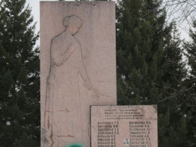 Братская могила шестнадцати партизан, расстрелянных колчаковцами в апреле 1919 года