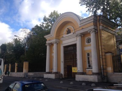 Ограда с воротами дворца Разумовского К.Г.