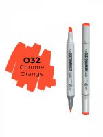 Маркер двухсторонний на спиртовой основе Sketchmarker Цвет Оранжево желтый