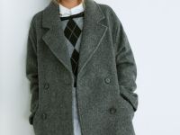 Пальто для девочек, Серый