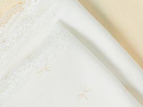 Трусы-слипы с кружевом для девочек, 3 шт., Желтый