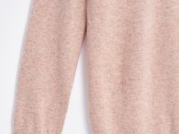 Джемпер прямого силуэта с округлым вырезом