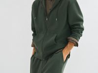 Утеплённые джоггеры, Зеленый