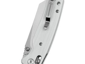 Складной нож Bestechman Cicada's wing, сталь 10Cr15MoV, рукоять G10, белый