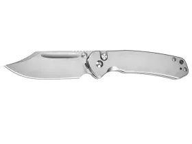 Складной нож CJRB Pyrite Bowie, сталь AR-RPM9, рукоять Stainless Steel