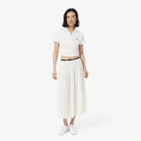 Длинная плиссированная юбка Lacoste с эластичной талией