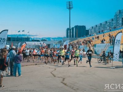 Четыре участка улиц перекроют в Якутске на время марафона Drivee