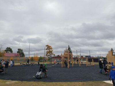 Новый мини-парк открыли в селе Булгунняхтах по программе «1000 дворов на Дальнем Востоке»