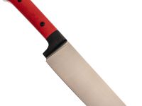 Нож Узбекский, сталь VG-10, рукоять красный G10