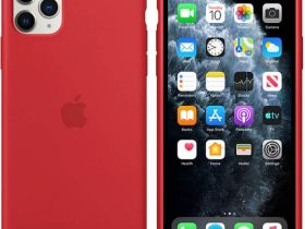 Чехол-накладка Devia Nature Series Silicone Case для Apple iPhone 11 Pro Max (Red)