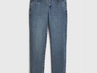 Зауженные джинсы, Синий