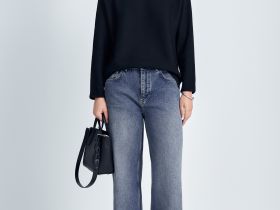 Джемпер с шерстью свободного силуэта