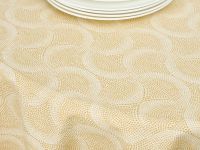 Скатерть круглая Golden confetti