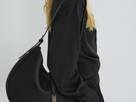 Сумка из искусственной кожи, Черный