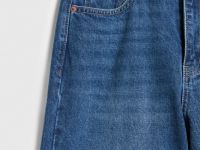 Широкие джинсы, Синий