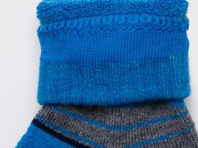 Термоноски трикотажные для мальчиков (низкие махровые)