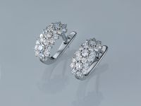Серьги из серебра э0612сг10170100