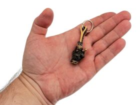 Брелок Хищник, бронза