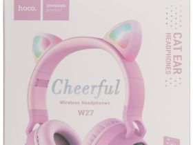 Наушники Hoco W27 Cat Ear Серые