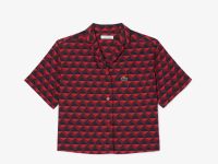 Женская рубашка Lacoste оверсайз