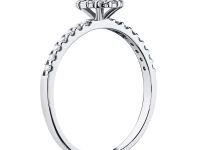 Кольцо из белого золота с бриллиантами э0901кц08189400