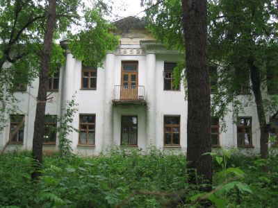 Здание окружного трахоматозного диспансера, где в 1952-1959 гг. работал заслуженный врач РСФСР окулист В.А. Коркин